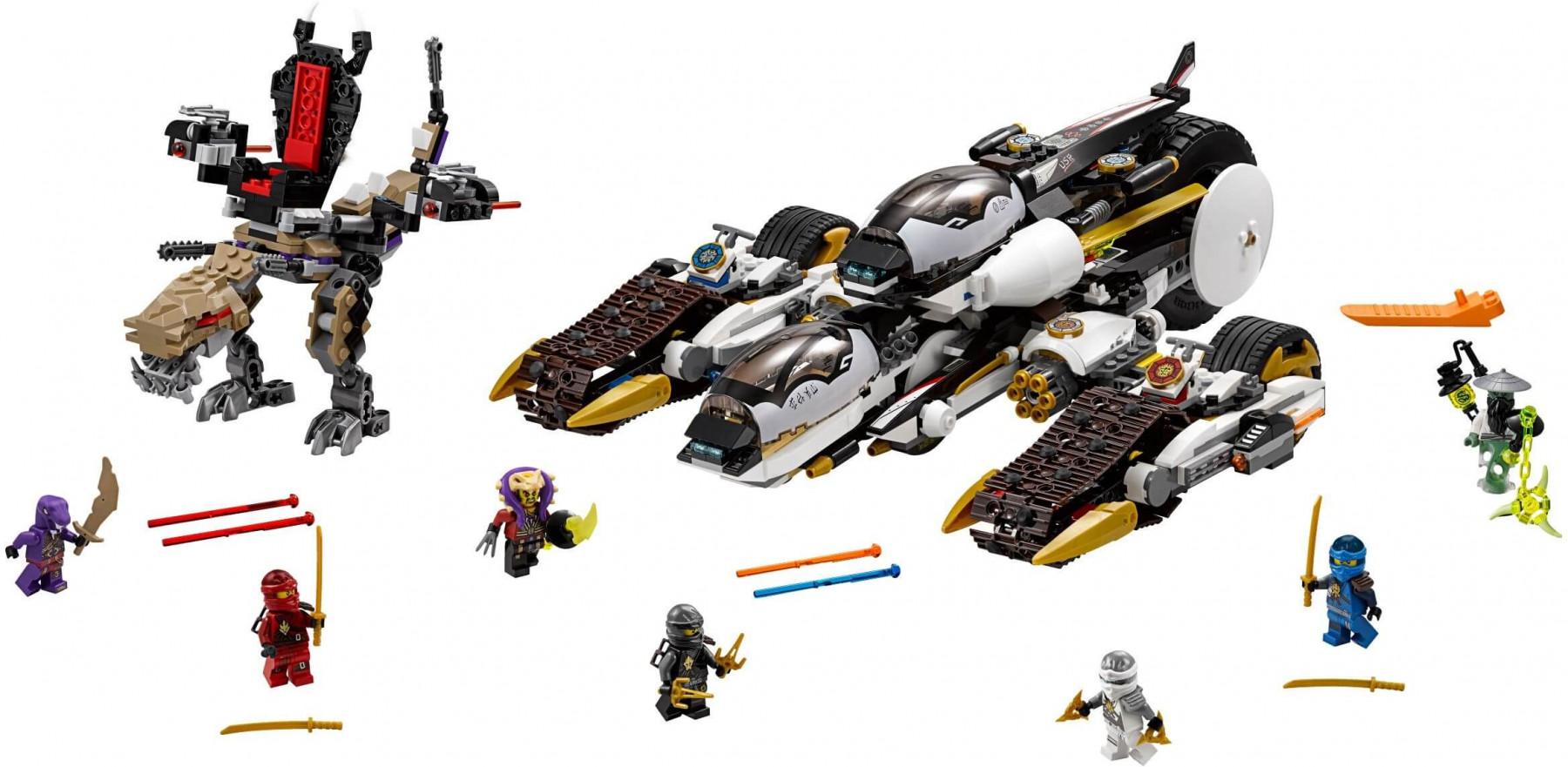 Mô hình Lego Ninjago – Phi cơ chiến đấu bí mật 70595