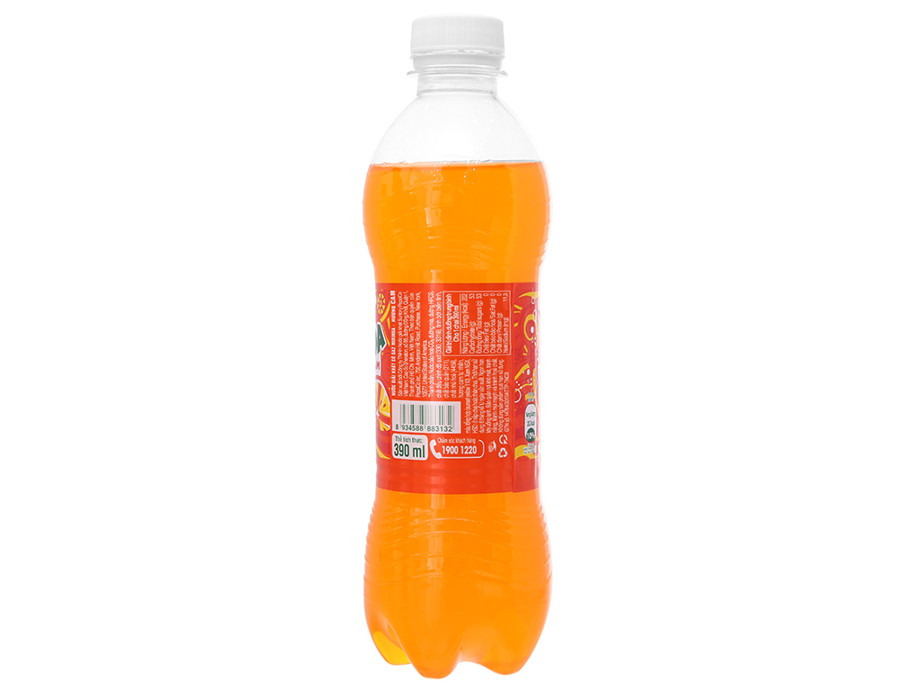 Nước Ngọt Mirinda Cam 390ml 6 chai