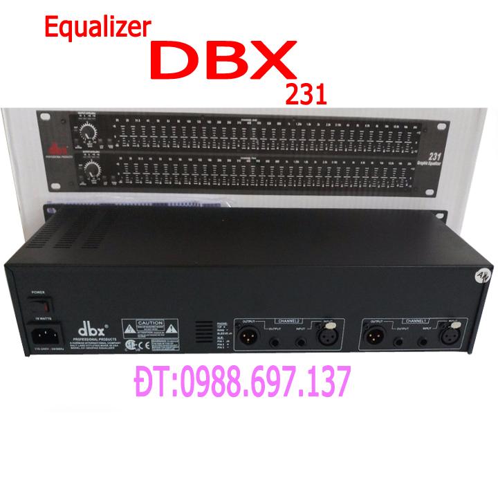 Lọc âm thanh Equalizer DBX-231/231S