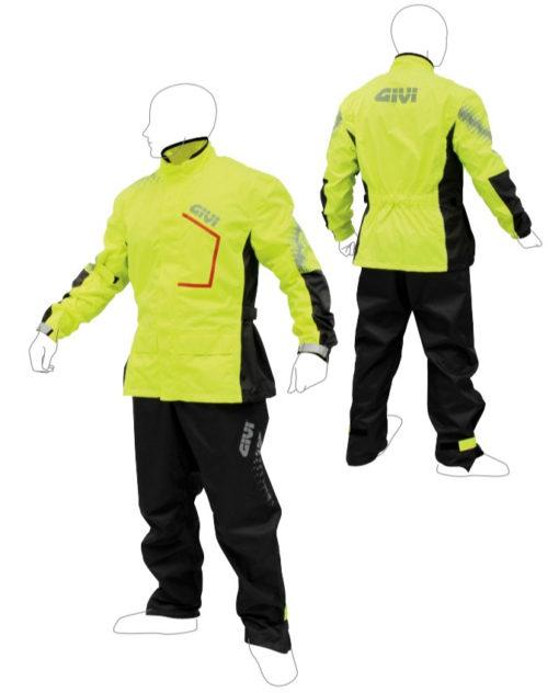 Áo mưa bộ givi PRS04