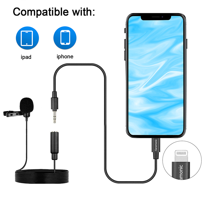 Micro thu âm kẹp áo Saramonic LavMicro U1A