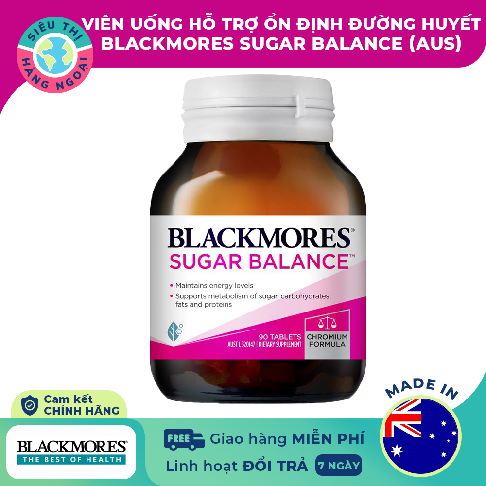 Viên Cân Bằng Đường Huyết Blackmores Sugar Balance