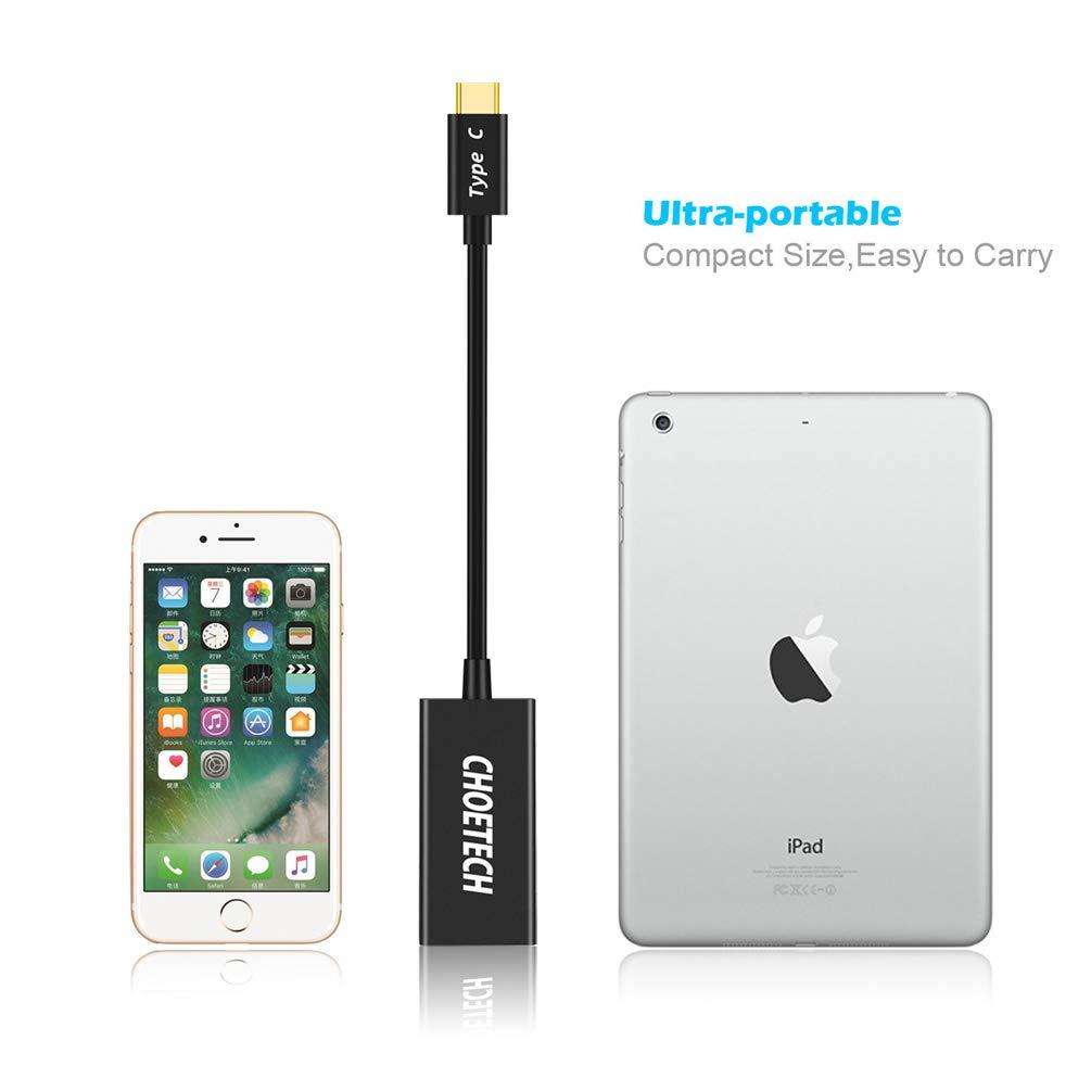 ĐẦU CHUYỂN ADAPTER TYPE-C RA CỔNG HDMI CHOETECH HUB-H05
