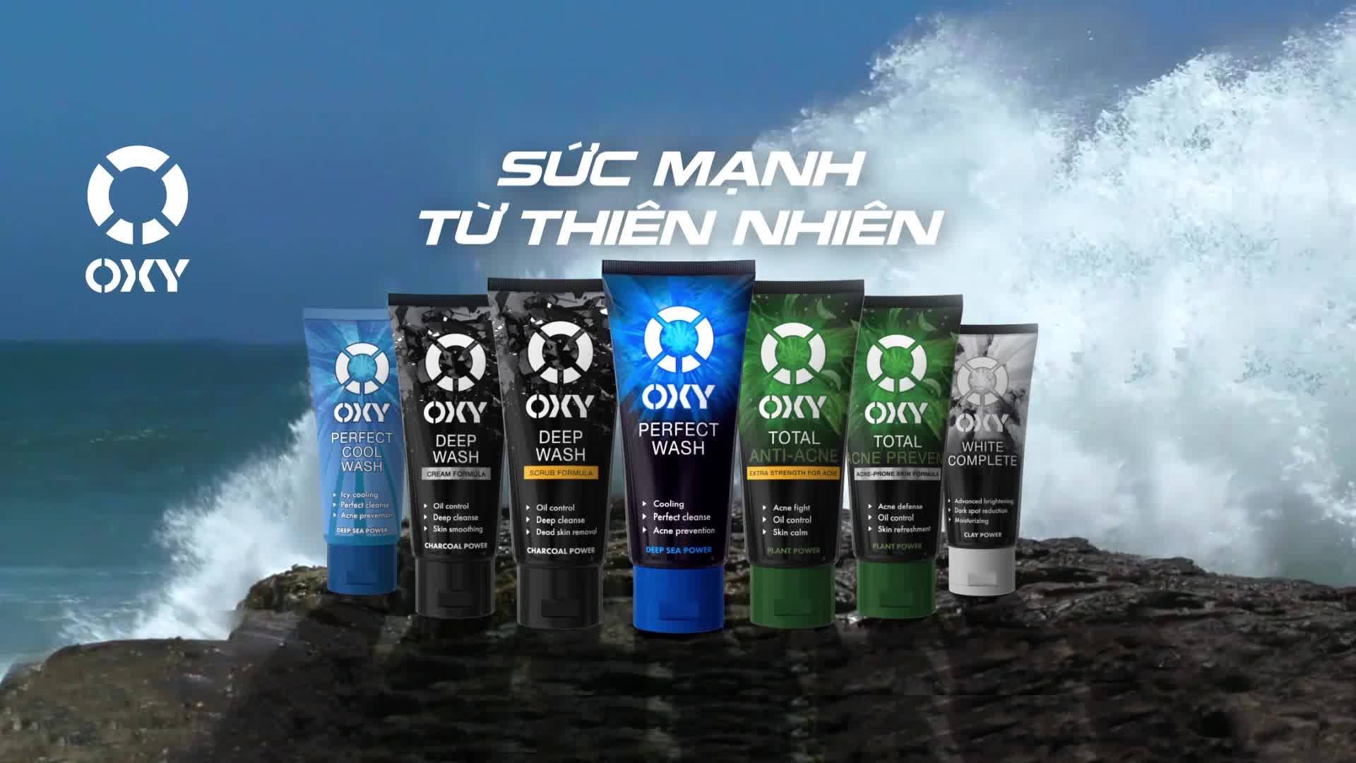 Sữa rửa mặt trắng da OXY White Complete