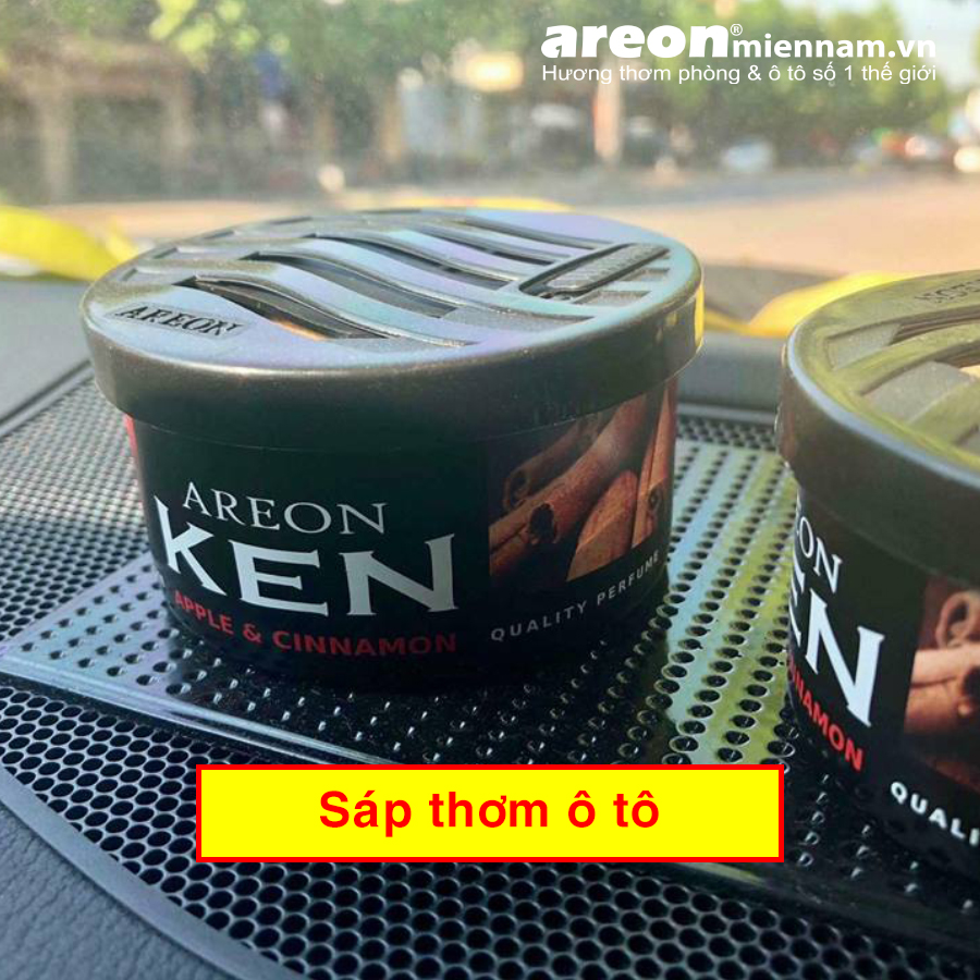 Sáp thơm ô tô cao cấp AREON KEN  Black Crystal