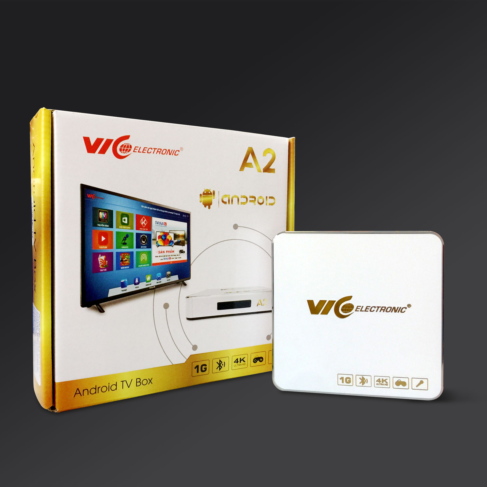 Đầu thu Android TV Box VIC A2