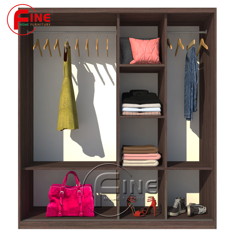 TỦ CỬA LÙA FINE FT097