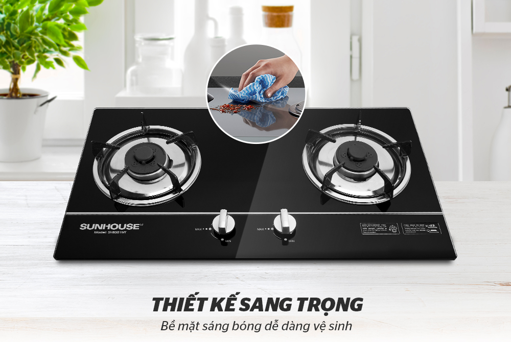 Bếp gas âm Sunhouse SHB501MT