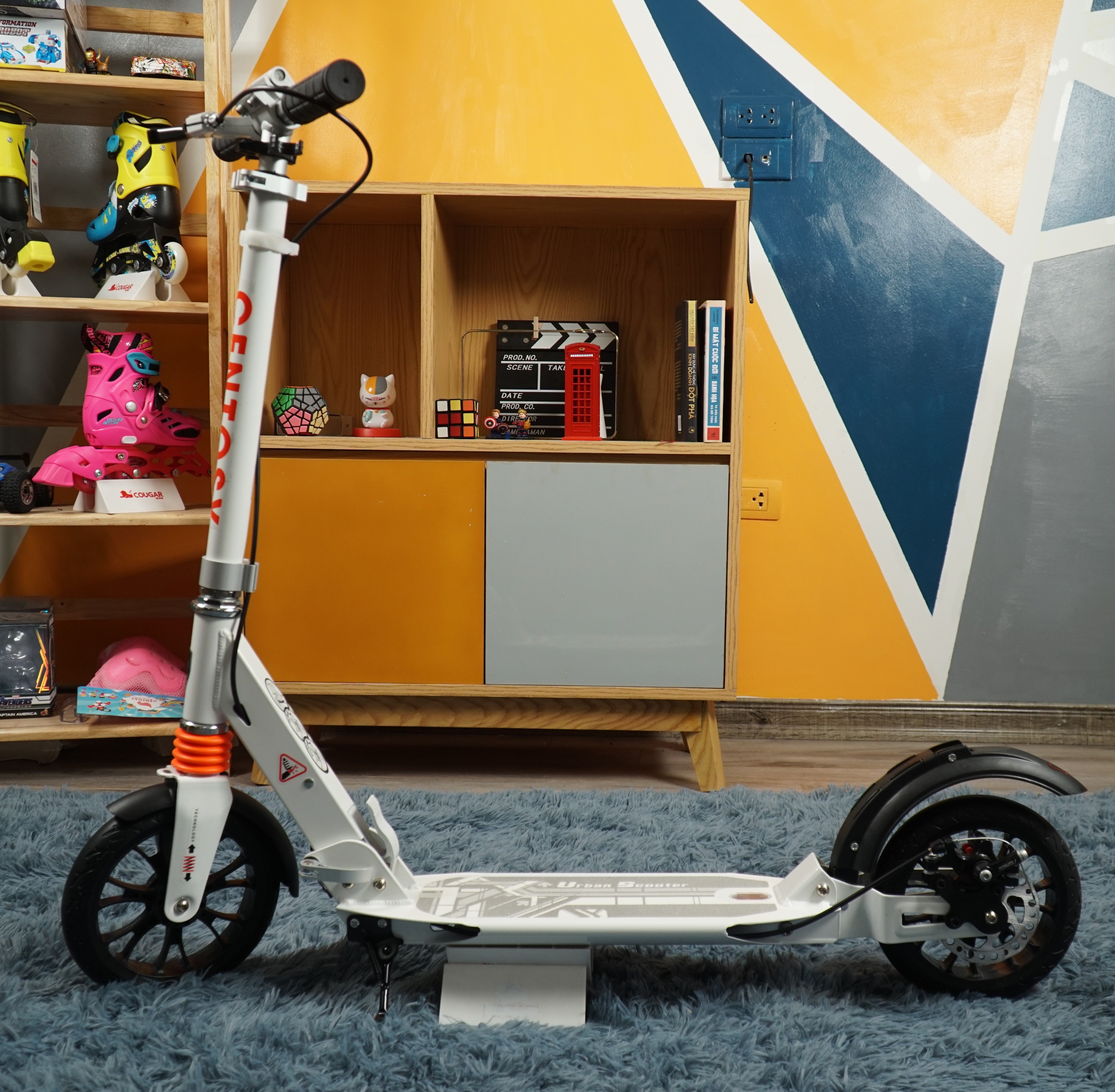 Xe Trượt Scooter Người Lớn Cao Cấp Centosy A5D