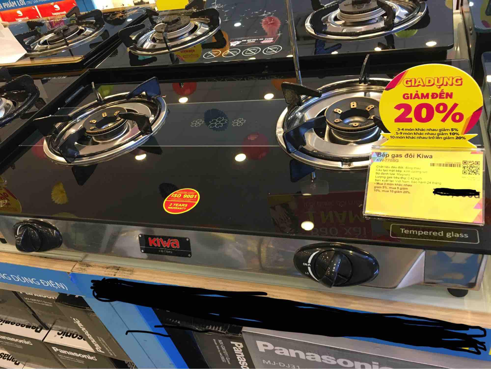 Bếp gas đôi Kiwa KW-770SG