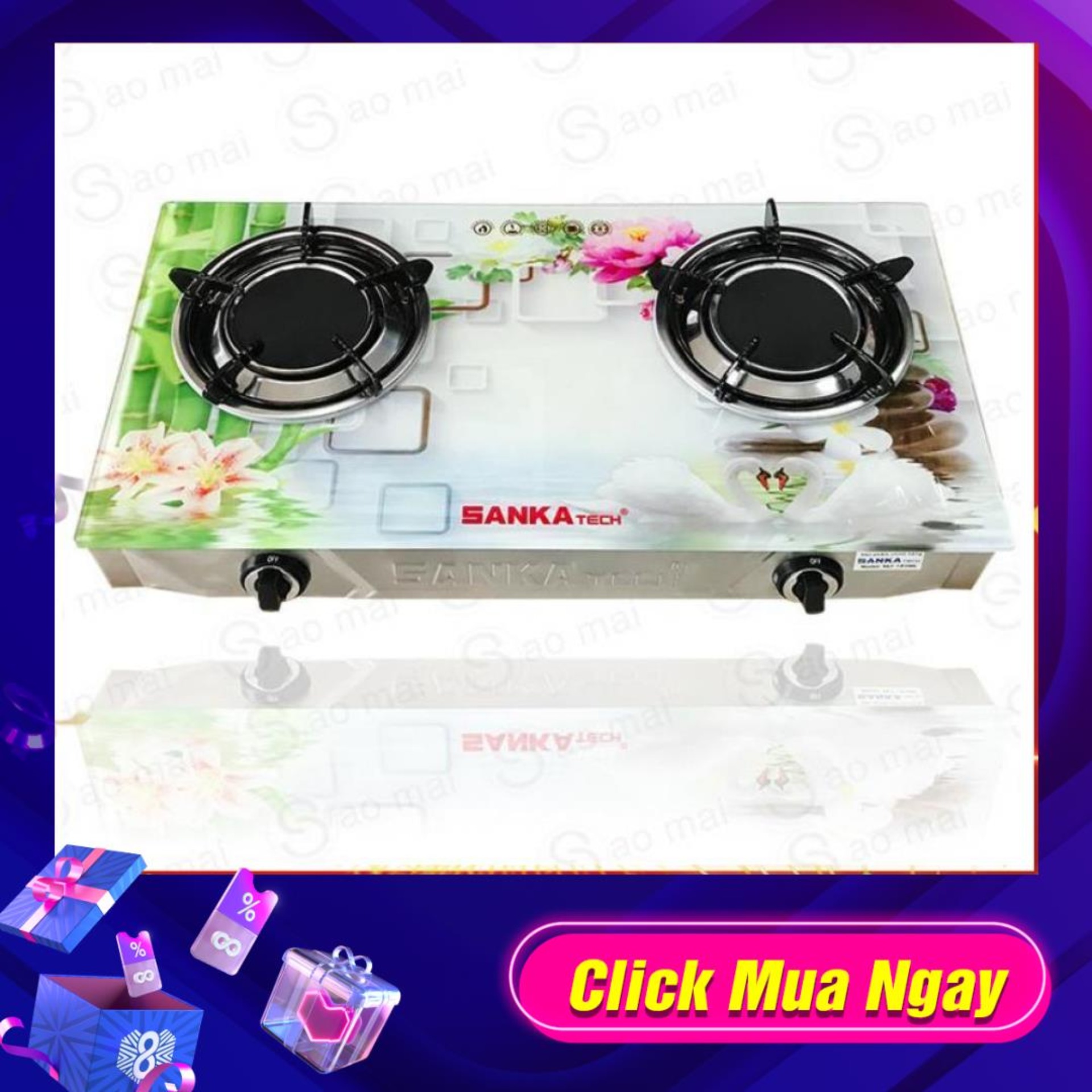 Bếp Gas SANKAtech SKT-725BG