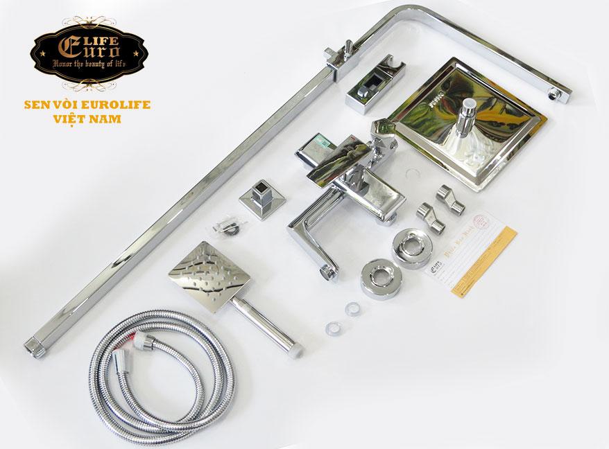 BỘ SEN TẮM ĐỨNG EUROLIFE EL-SC910