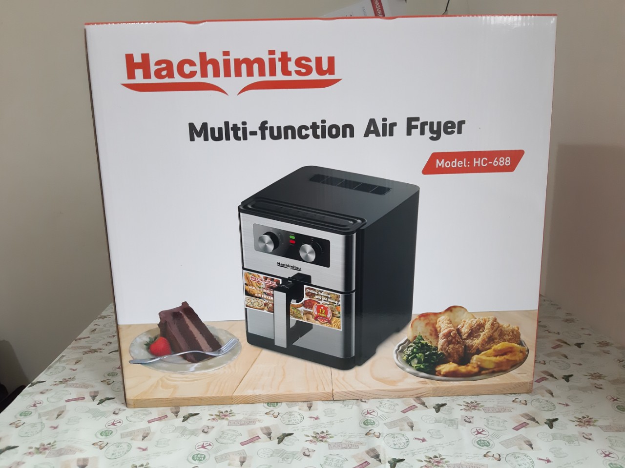 Nồi Chiên Không Dầu Hachimitsu HC688 8L