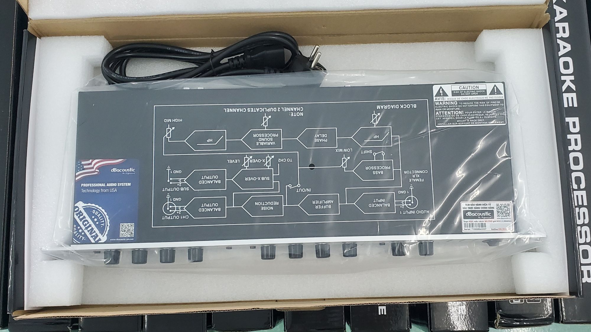Nâng tiếng DB Acoustic EX200