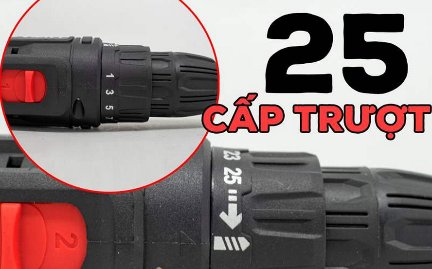 Máy khoan pin Hitachi 12V - Khoan 2 cấp tốc độ - Đảo chiều bắt vít
