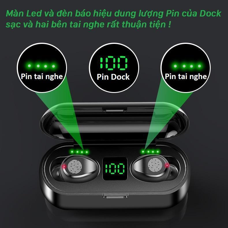 Tai nghe Bluetooth AMOI F9 V5.0