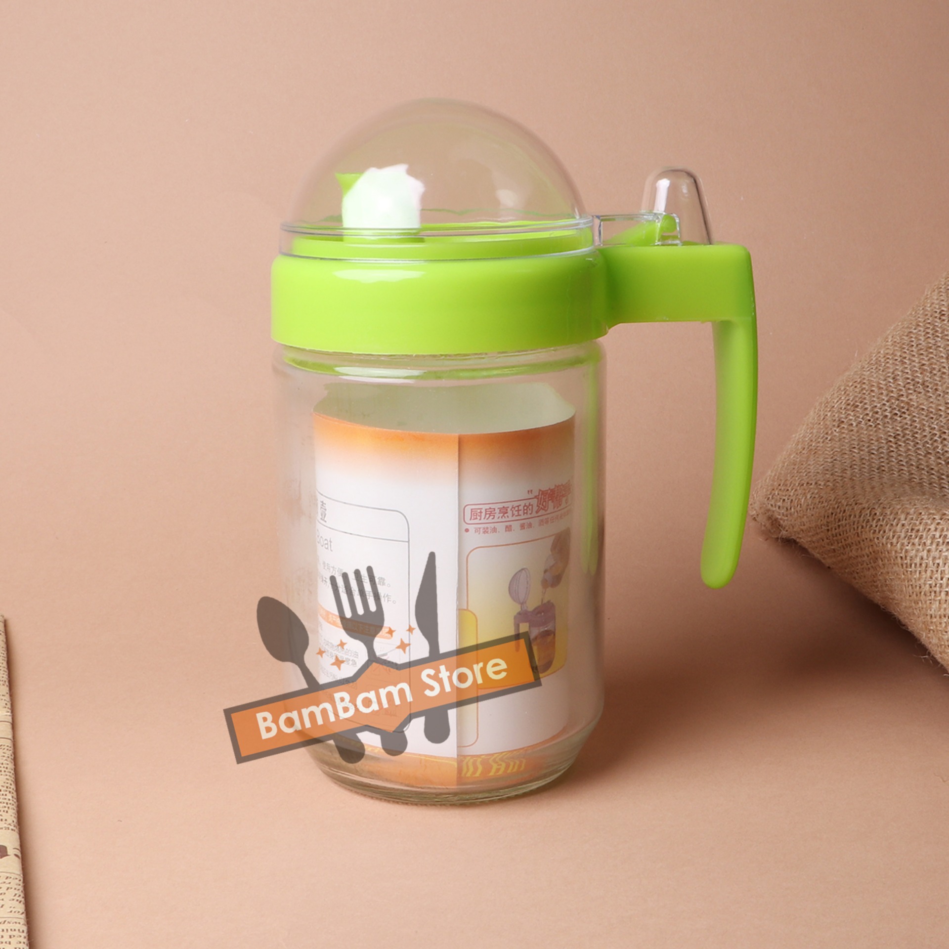 BÌNH THỦY TINH ĐỰNG DẦU ĂN BTN03 300ML