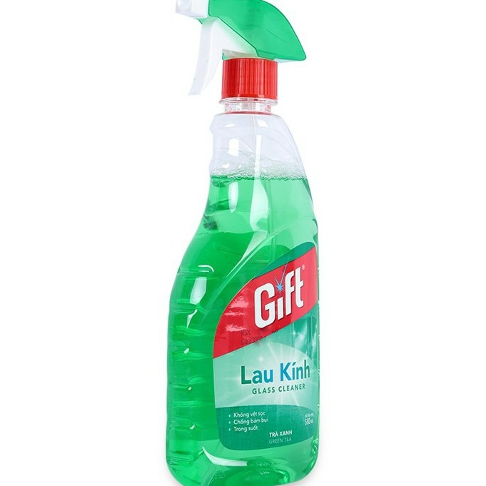 Nước lau kính Gift Trà xanh 580ML