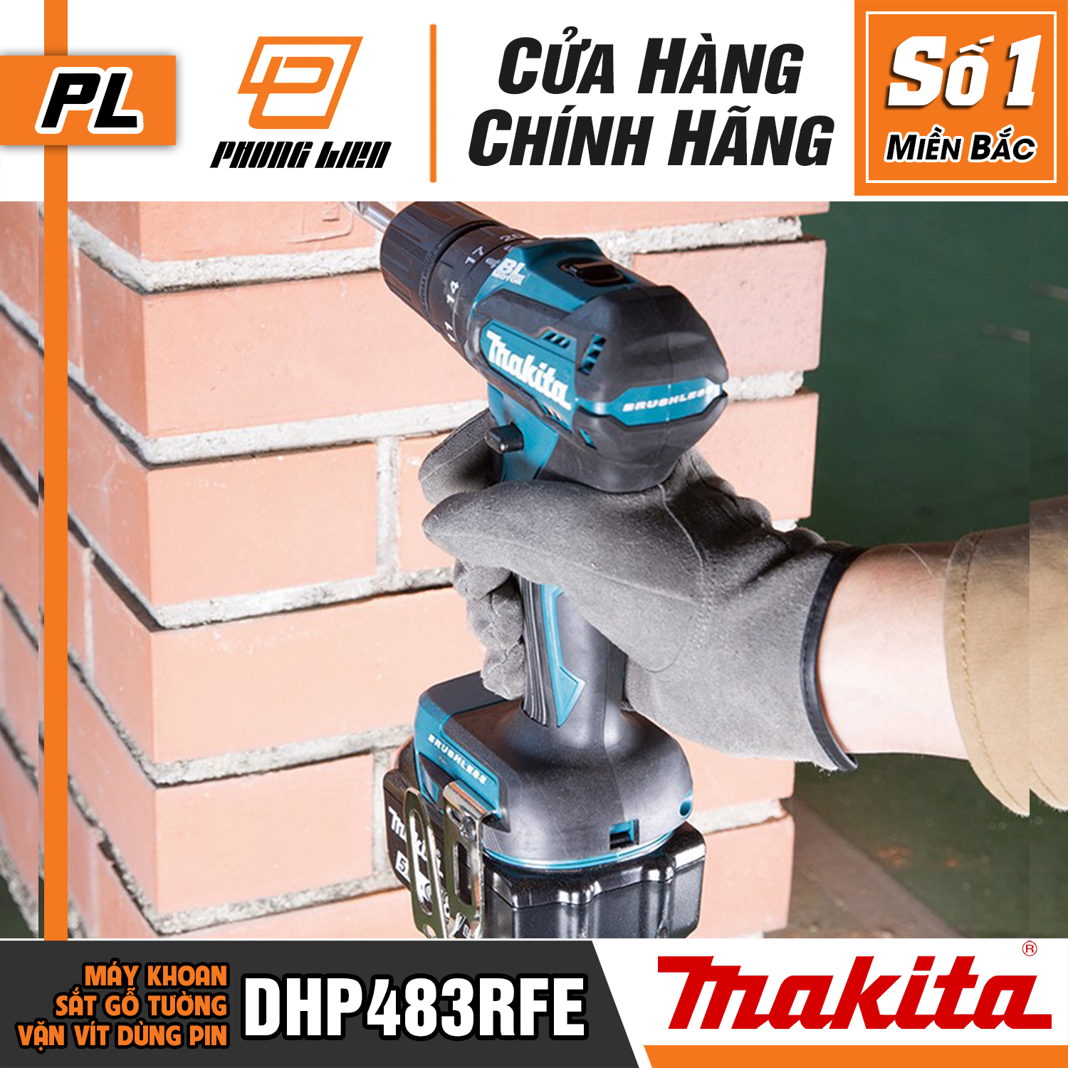 MÁY KHOAN MAKITA DHP483RFE