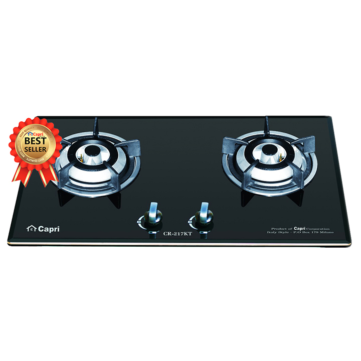Bếp gas âm Capri CR-217KT đôi
