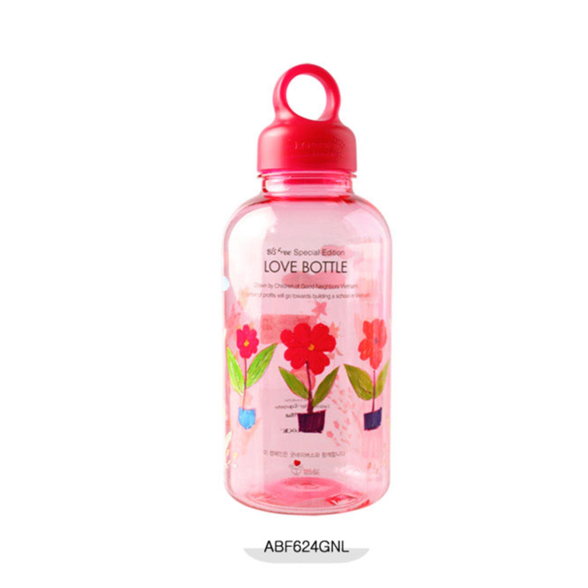Bình nước Lock&Lock Bisfree in tranh con voi ABF624GNE 530ml