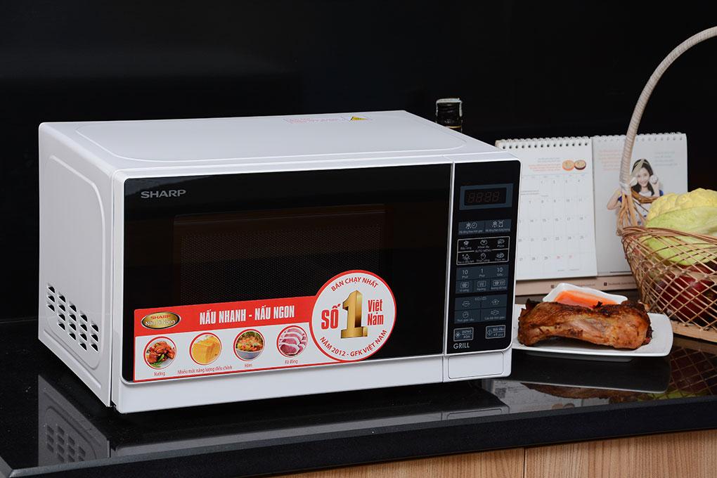 Lò vi sóng Sanyo EM-G3133V (EM-G3133W) - 23L, có nướng