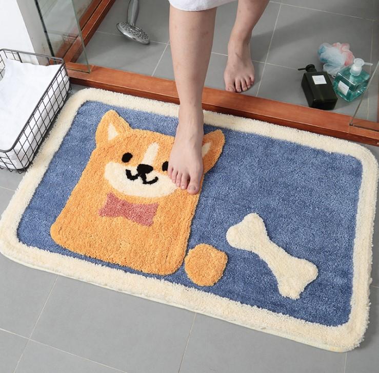 THẢM COTTON LEN DỆT HÌNH THÚ PA9164