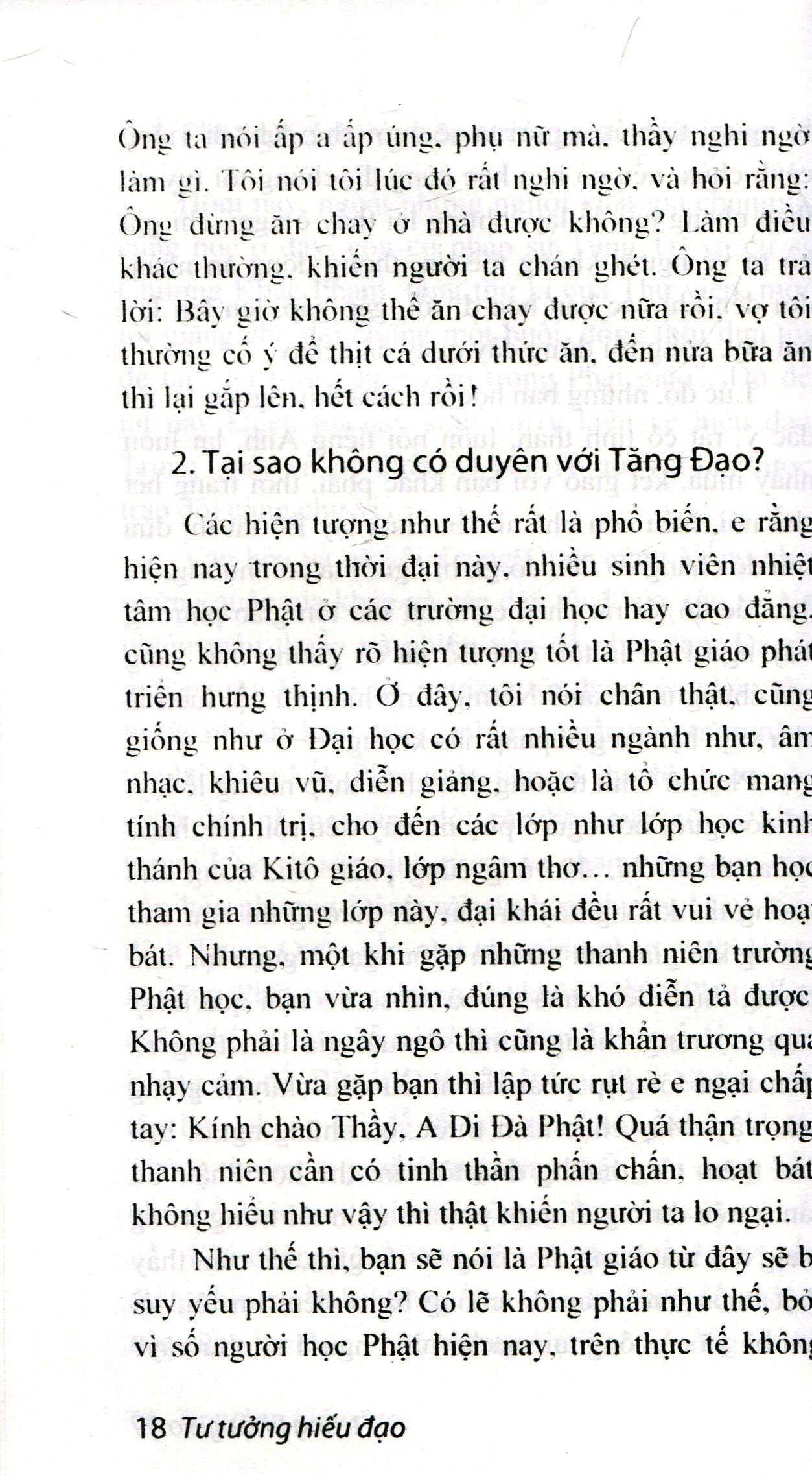 Tư tưởng hiếu đạo trong Phật giáo