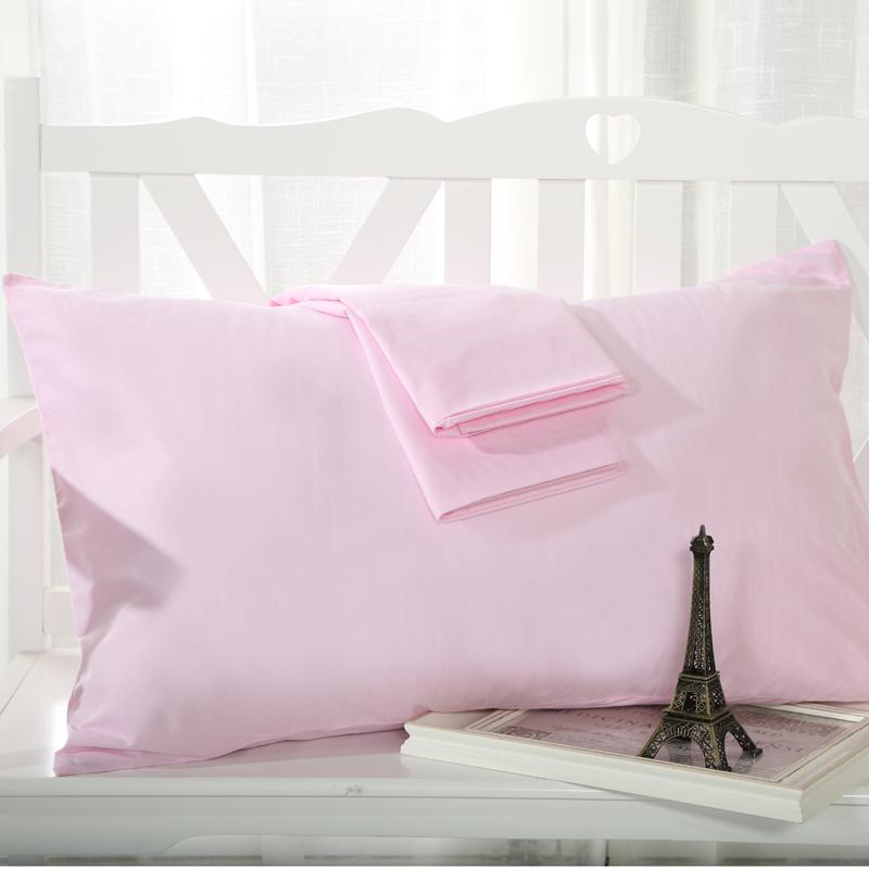 [Giá Ưu Đãi Hàng Ngày] 100% Cotton Vỏ Gối Cặp 100% Cotton Mã Hóa Đơn Màu 48 * 74cm Khách Sạn Gối