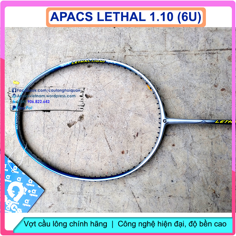 VỢT CẦU LÔNG APACS LETHAL LIGHT 1.10