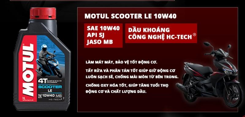 Dầu Nhớt Shell Advance Scooter 10W40 800ml
