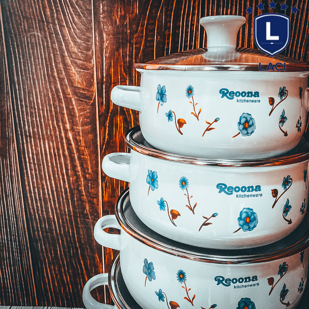 BỘ NỒI 5 CHI TIẾT CERAMIC REOONA