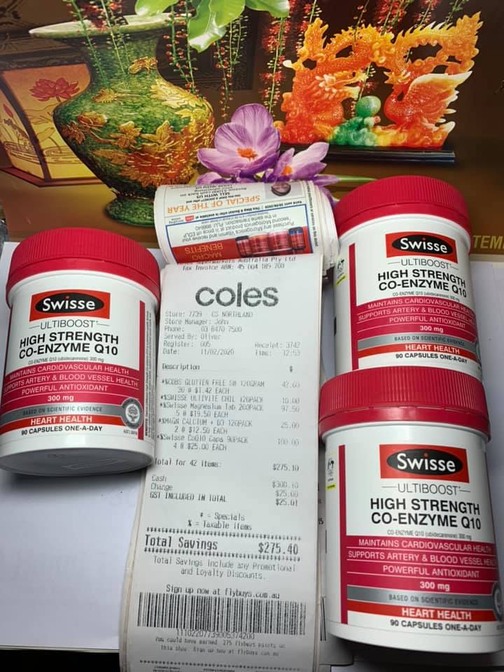 Bổ Tim Swisse High Strength CO Enzyme Q10