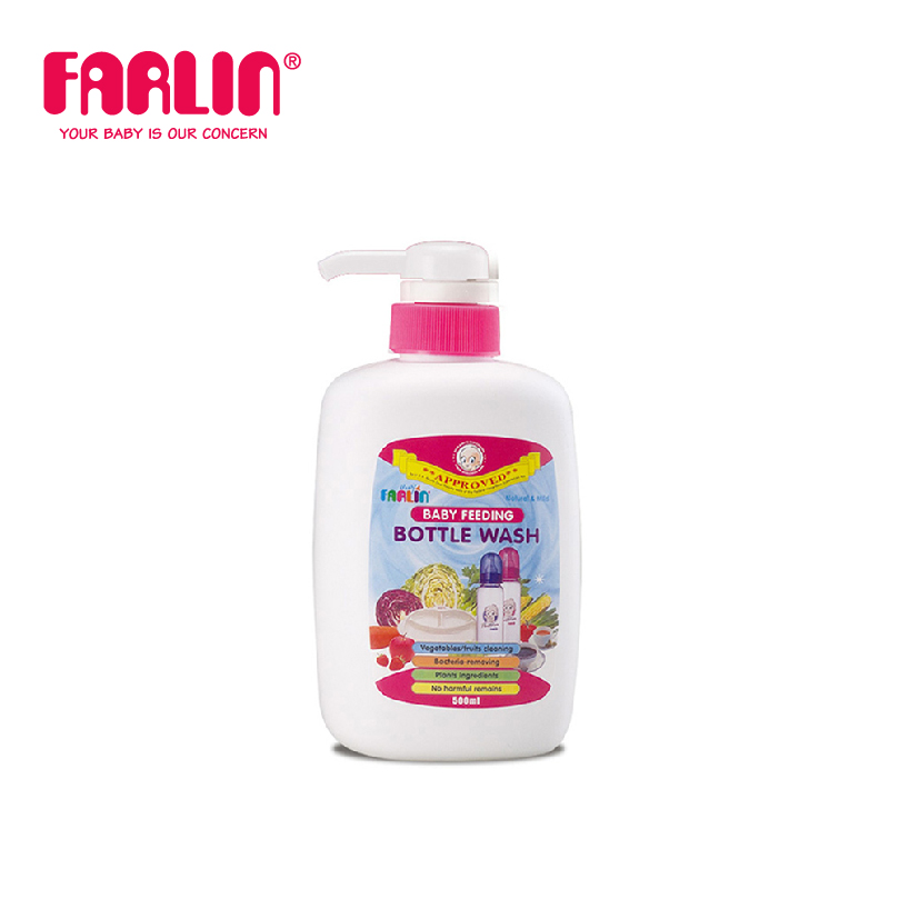 Nước rửa bình sữa Farlin 500ml