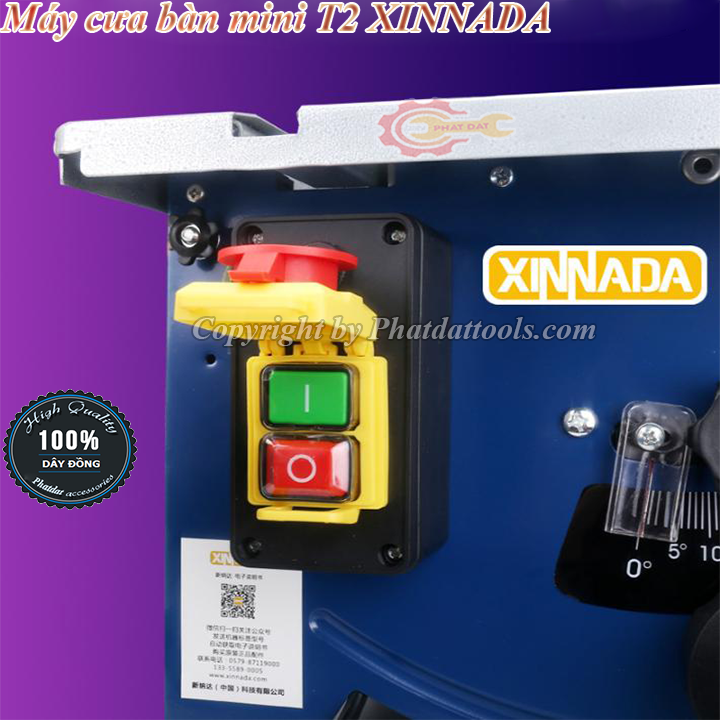 MÁY CƯA GỖ BÀN MINI XINNADA T2