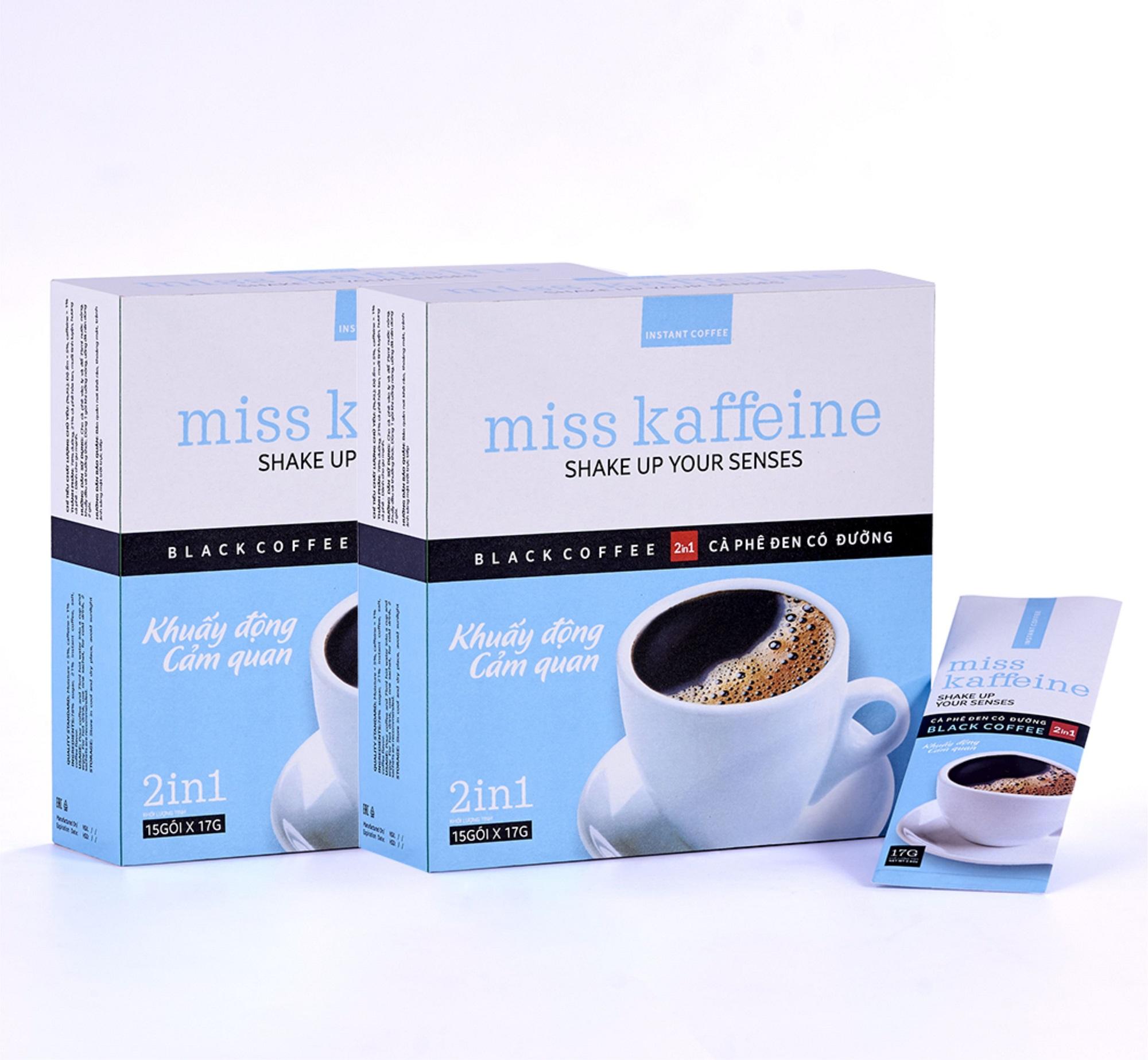 Cà phê Kaffeine đen đường