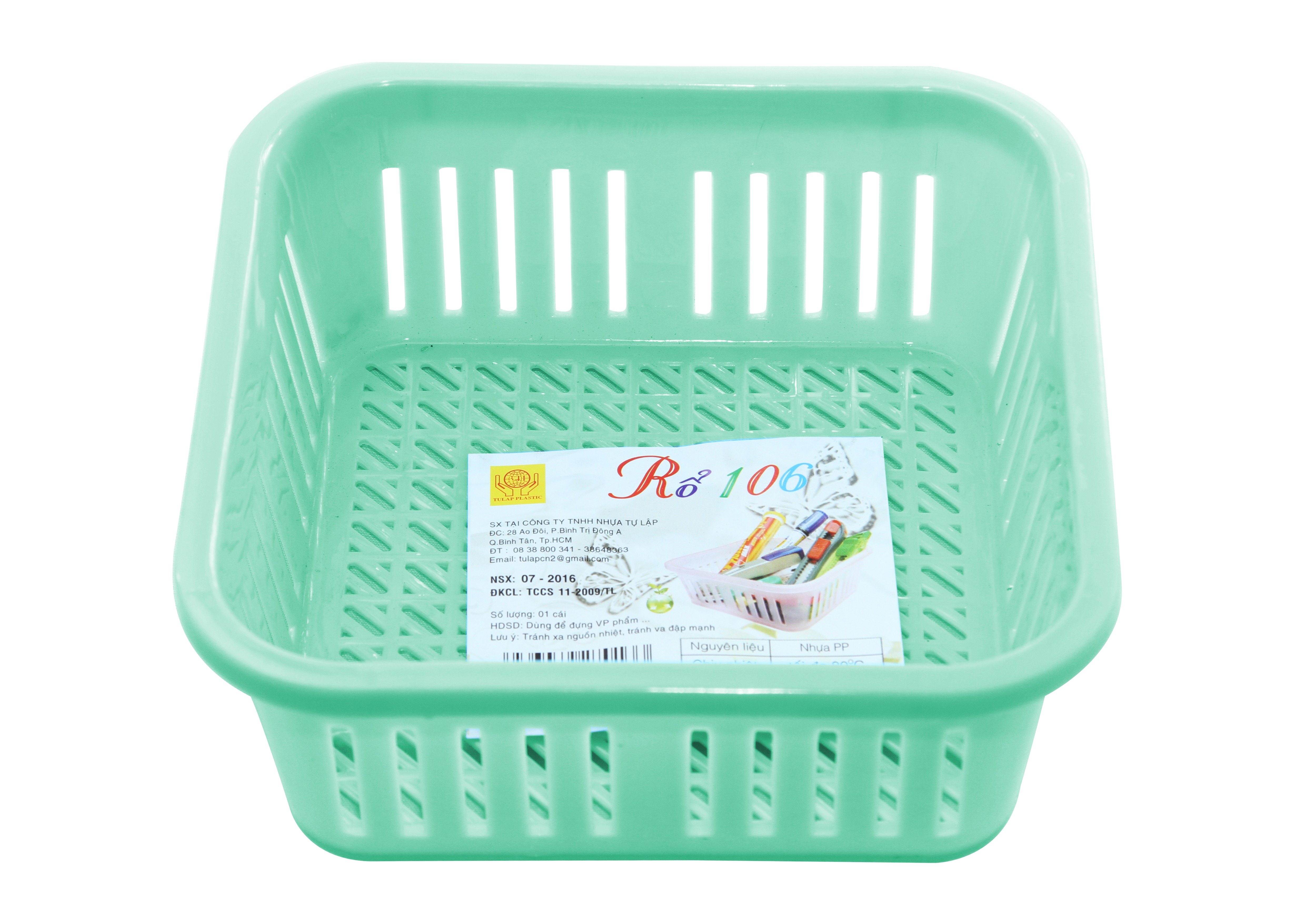 RỔ VUÔNG TỰ LẬP TL106