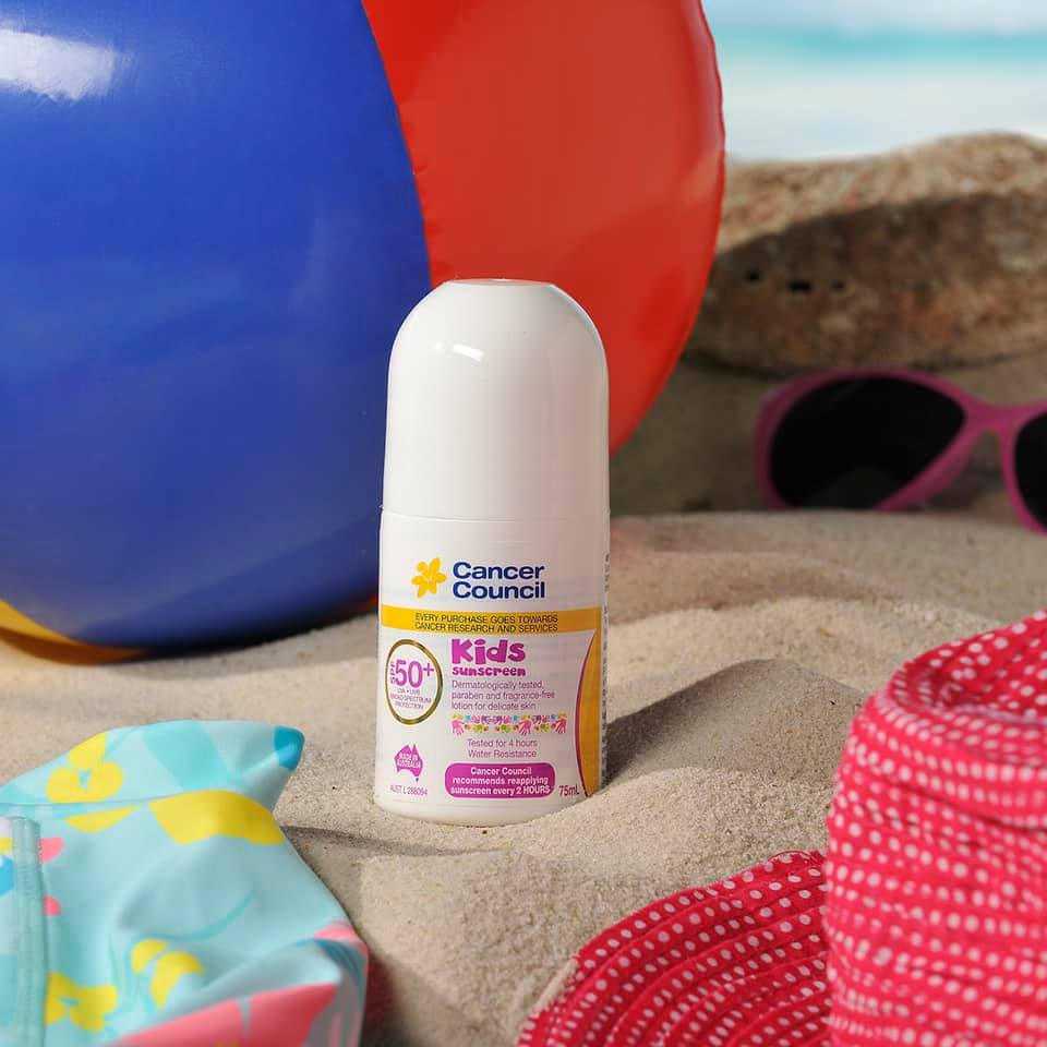 Kem Chống Nắng Trẻ Em Cancer Council Kids SPF 50+/PA++++ 75ml