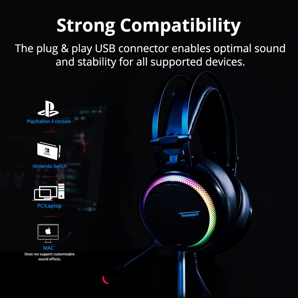 Tai nghe chuyên game Tronsmart Glary