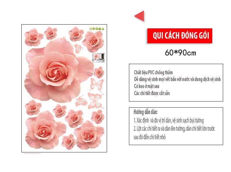 Decal Cô dâu hồng AY889