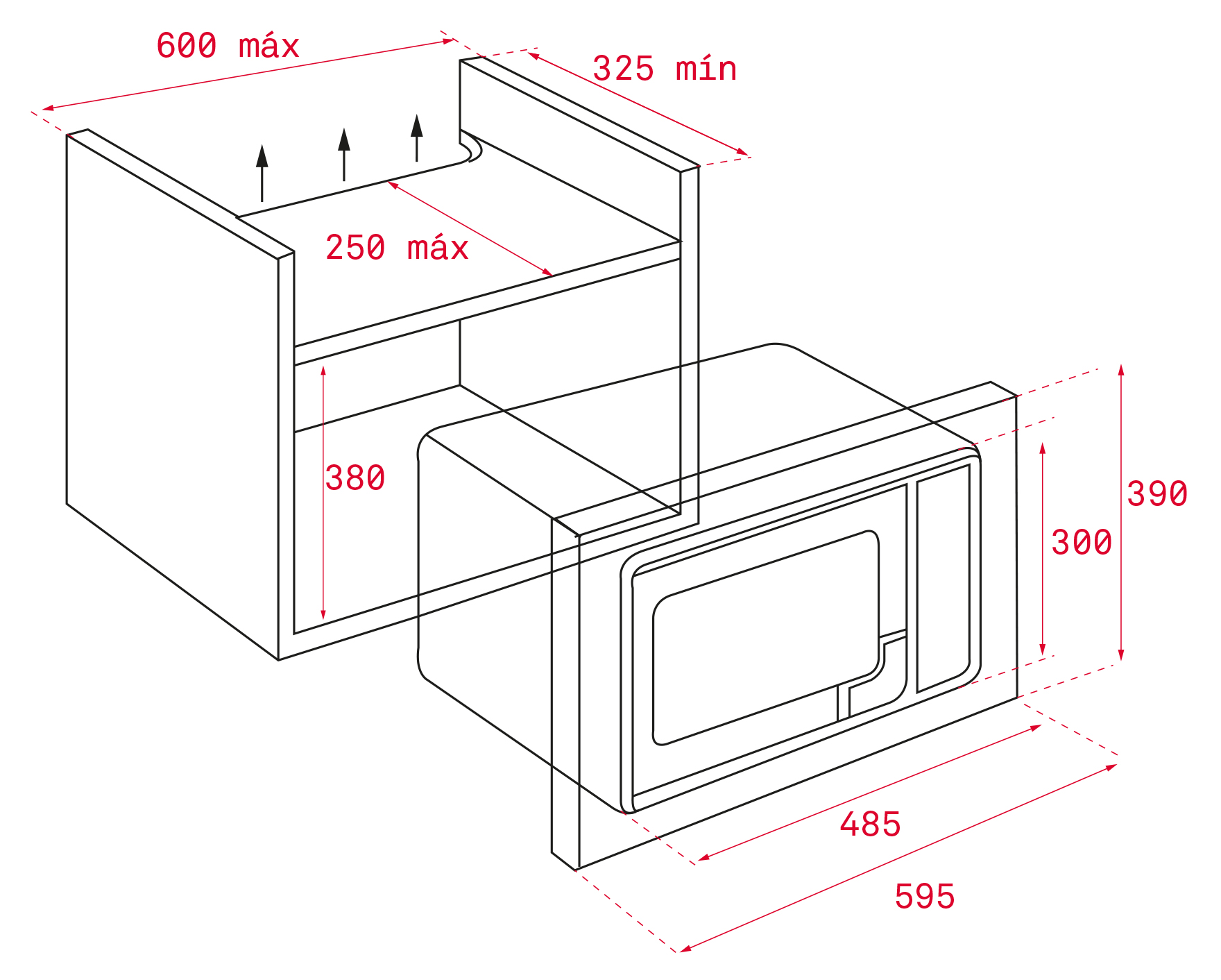 Lò vi sóng Teka ML 820 BI