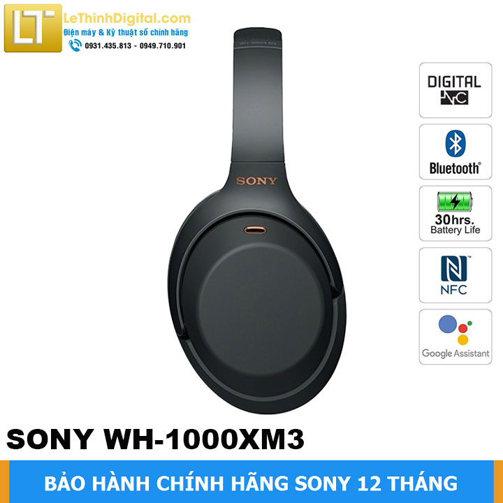 Tai Nghe Bluetooth Sony WH-1000XM3