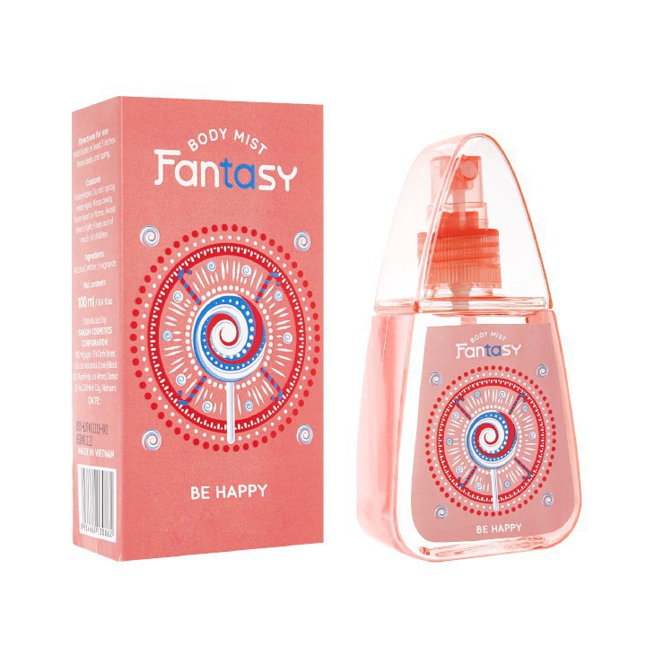 Nước Hoa Toàn Thân Fantasy Be Happy