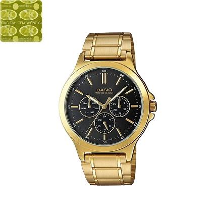 Đồng Hồ Nam Dây Kim Loại Casio MTP-V300G-1AUDF