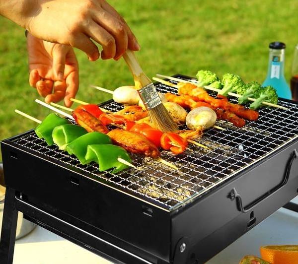 Bếp nướng than gấp gọn