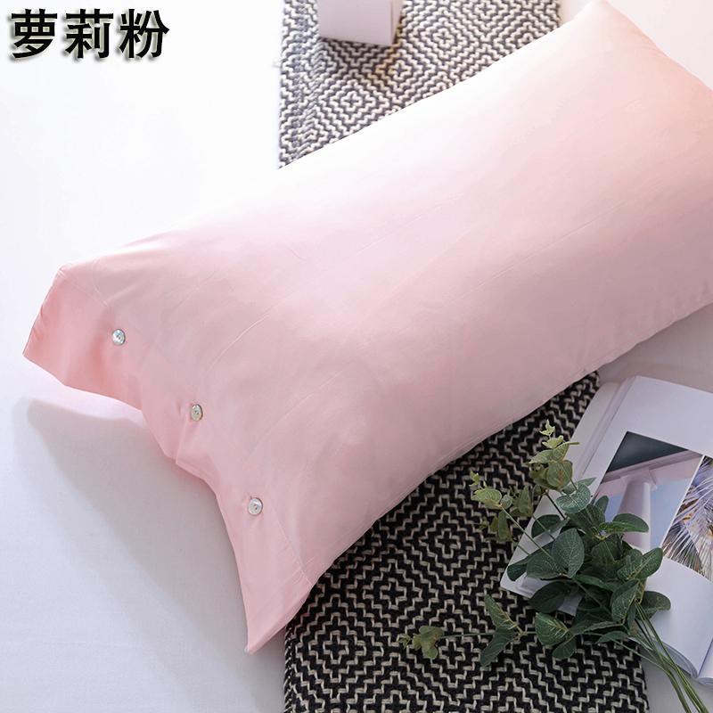 60 Vải Dệt Bằng Tơ Cotton Chất Lượng Cao Vỏ Gối Màu Cặp Cúc Áo Chiếc 100% Cotton 100% Cotton Gối Vỏ Bọc Đồng Bằng