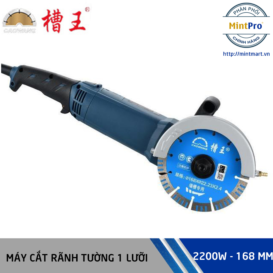 MÁY CẮT RÃNH TƯỜNG MỘT LƯỠI CAOWANG CW1680