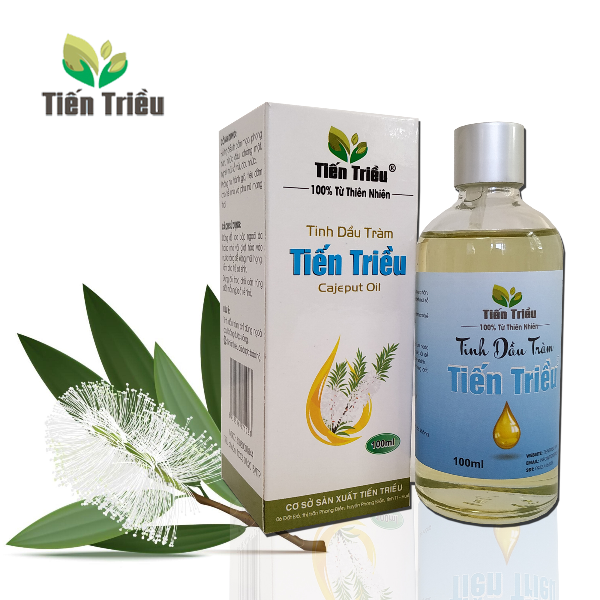 Tinh dầu tràm trị cảm Tiến Triều 100ml