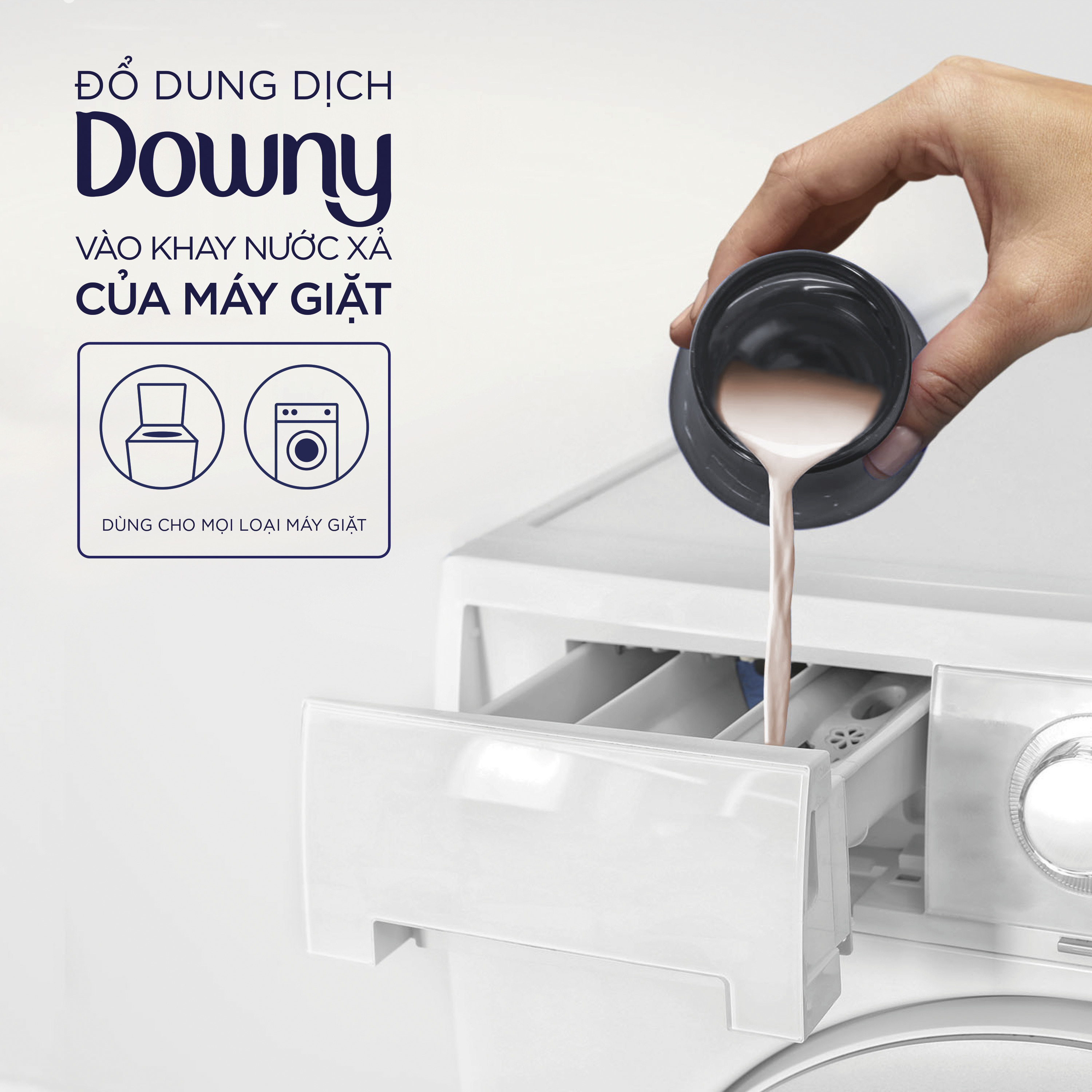 Nước xả Downy nắng mai 1.8L