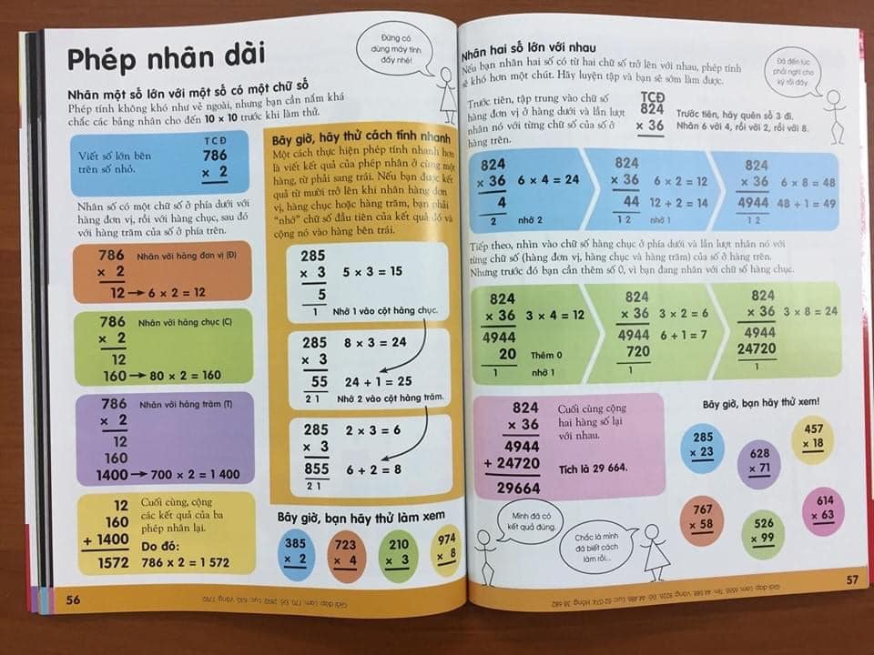 Bảng Cửu Chương Mở Rộng